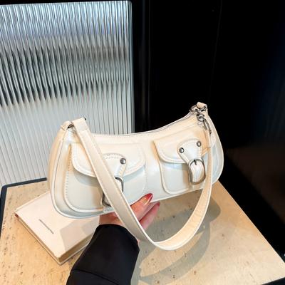 Nischen-Messenger-Taschen sind in diesem Jahr beliebt, personalisierte kleine Taschen für Damen im neuen Herbst 2024, ausländische Mode-Schulter-Halbmondtaschen