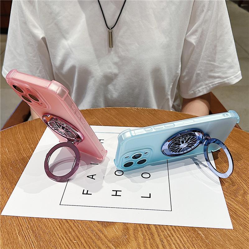 Airbag Shockproof Magnetic Gyro Bracket Holder Case For OPPO FIND X8 X8S Pro Plus X7 Ultra K13 Turbo Reno 10 Magsafe Clear Cover