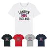 LONDON ENGLAND UNISEX TShirt Union Jack Tee Great Britain Gift Souvenir BRITISH