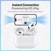 AirPods 4 Gen Wireless Headphones Built-in Microphone Noise Reduction Sports Waterproof Long Playtime Earbuds