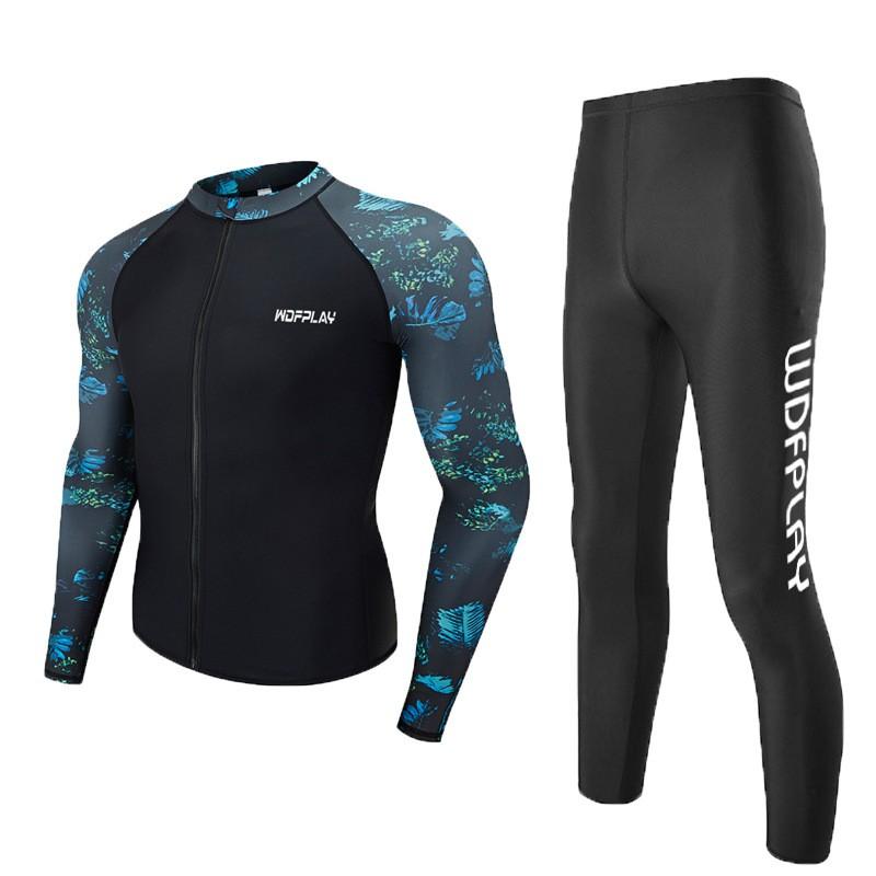 Mens UV Protection Rash Guard Set