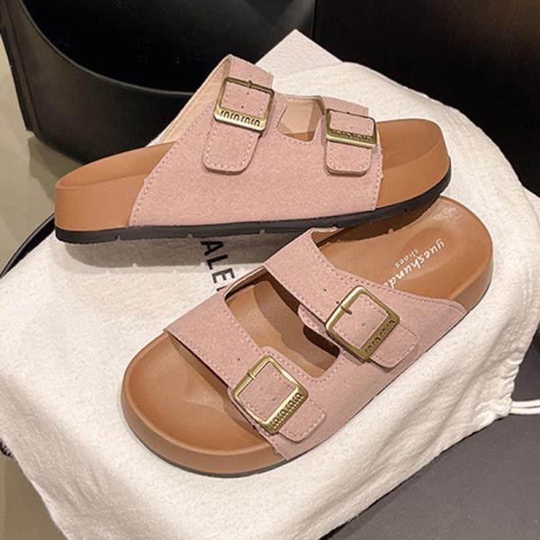 

Модная обувь Тапочки Повседневные Платформа Летние Сабо Женские Pantofle Слайды Роскошные Пляжные 2025 Мягкие Модные Лаконичные Домашние Тапочки Повседневные 35