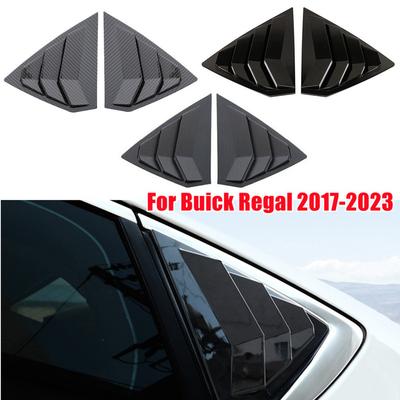 For Buick Regal Opel Ignia B 2017- Rear Window Louver Shutter Cover Side Vent Trim Windshield Cover Car Accessories