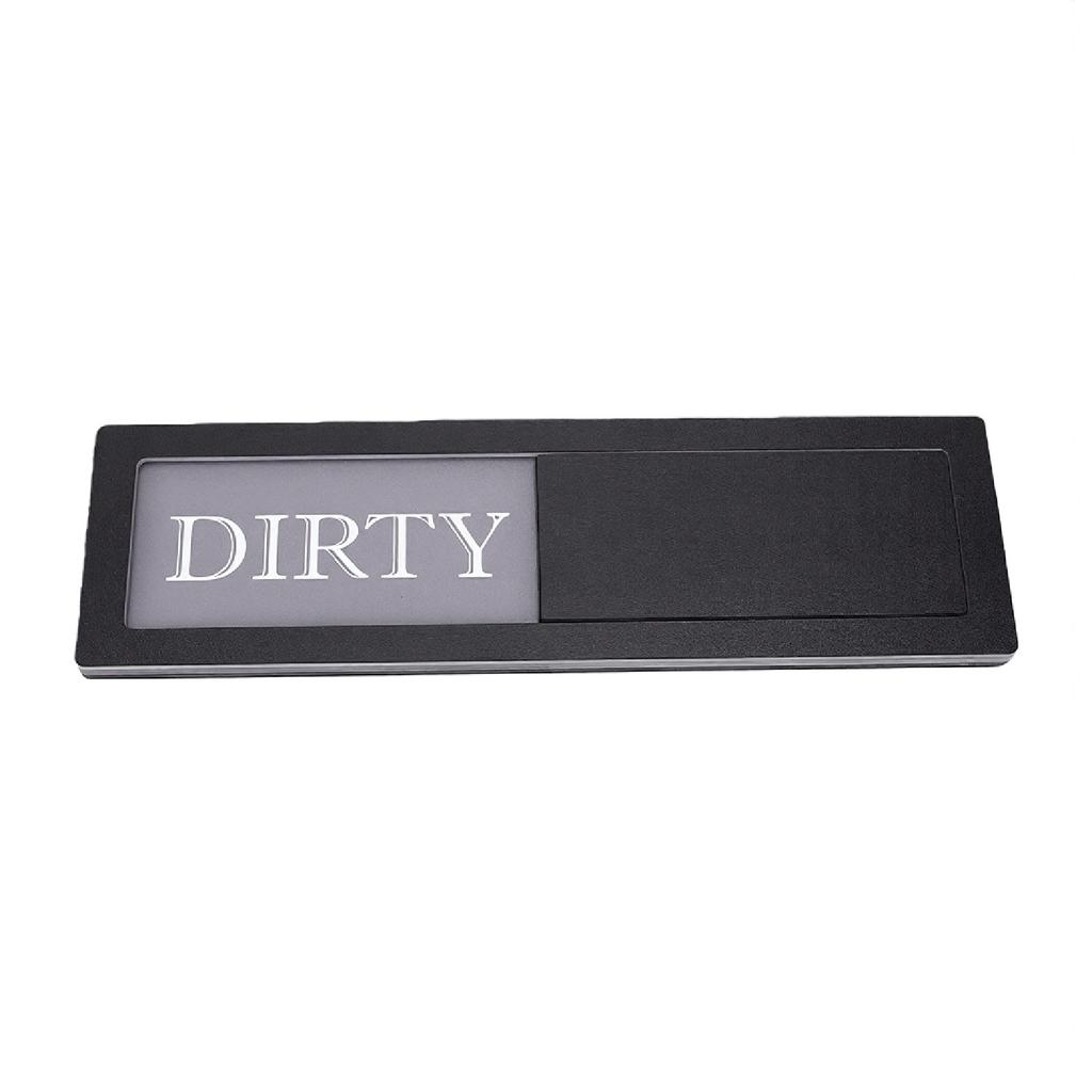 Clean Dirty Dishwasher Magnet Fun Stainless Steel Strong Magnetic Clean Dirty Sign for Home Kitchen Decor