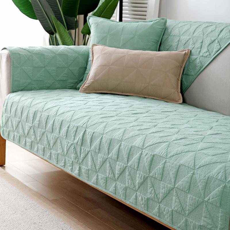 Sofa Cushions, All-season Universal Cotton Non-slip Seat Cushions, Simple and Modern, Summer Cover Cloth and Leather Sofa Covers, Scarves