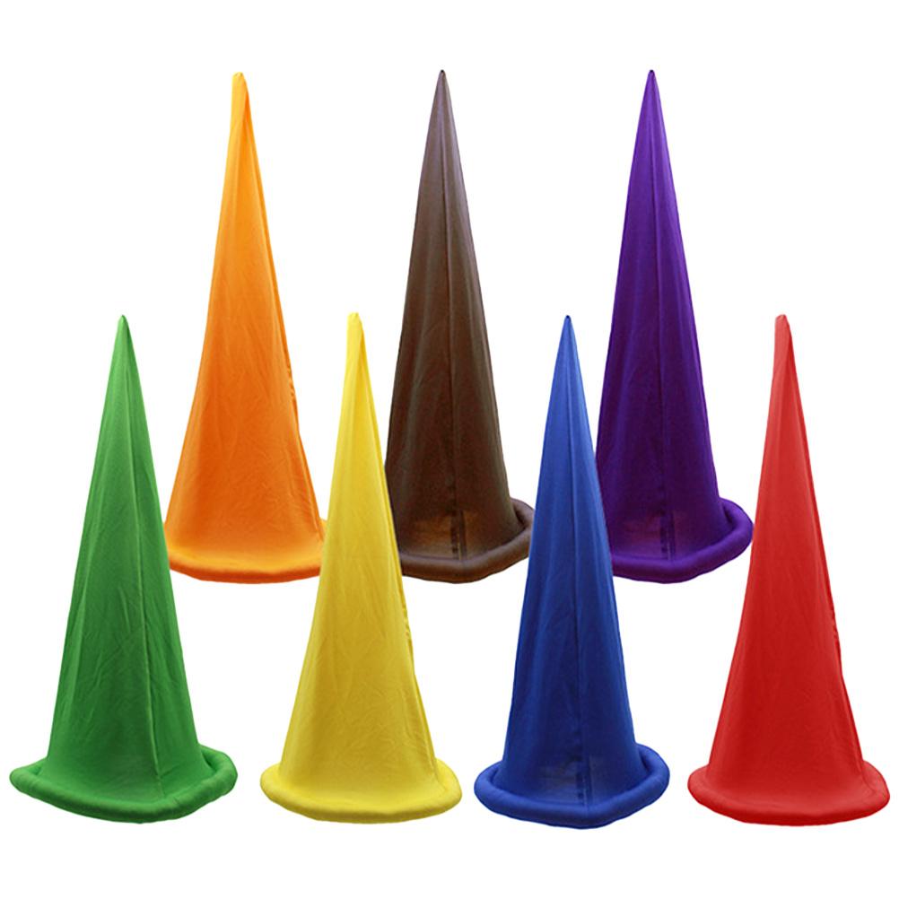 7pcs Christmas Dwarf Hats Gnome Costume Caps For Holiday Party Masquerade Halloween Cosplay Accessories Party Supplies