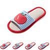 Women's Cotton Linen Indoor House Slippers for Spring and Fall