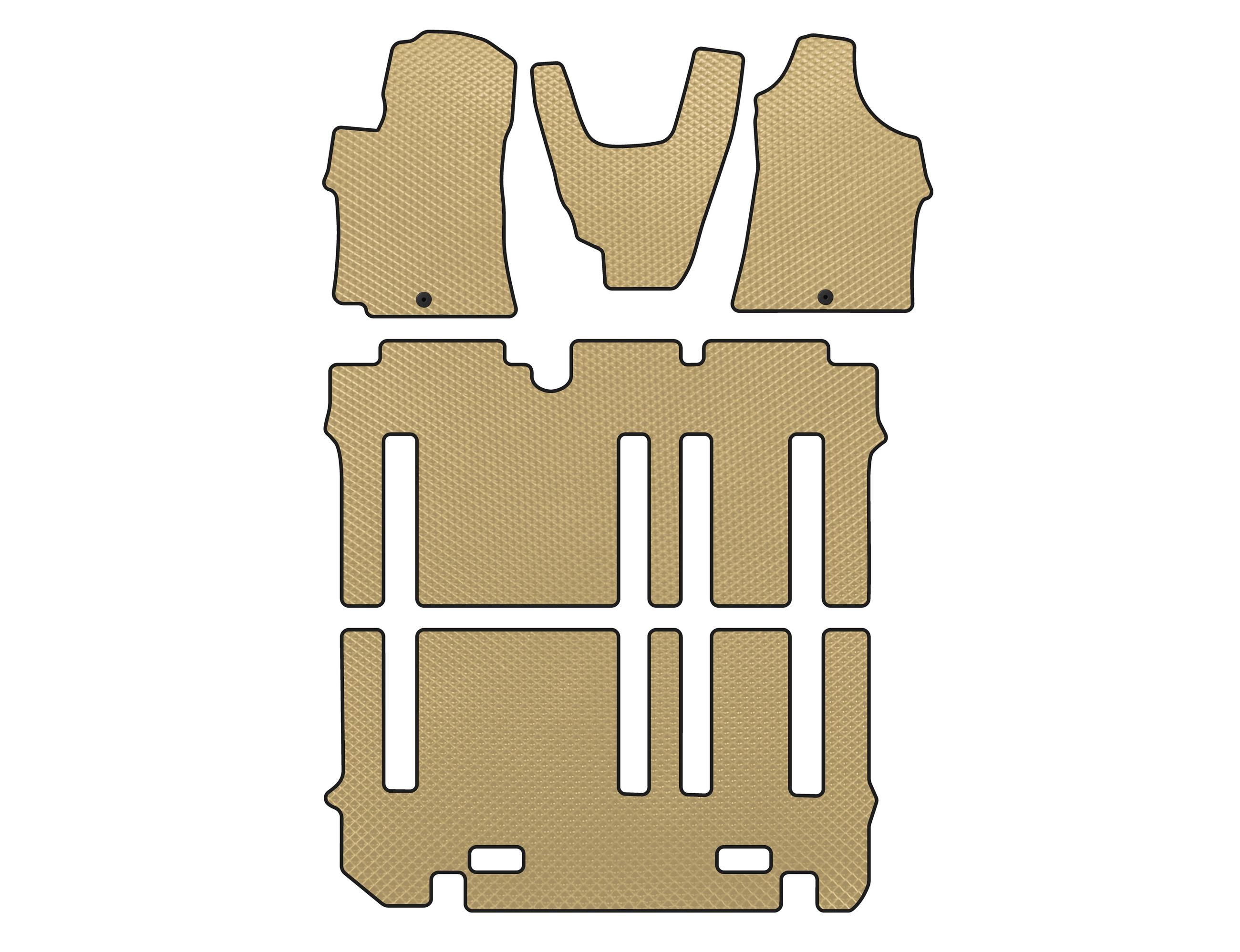 

EVA mats (full interior, Beige) for Hyundai H300, H1, Starex 2008-2020
