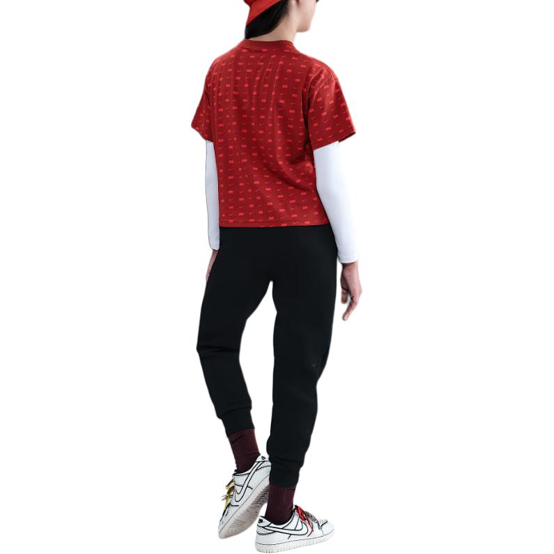 Nike Lego Collaboration T-Shirt Collection Short Loose Casual Short Sleeve Kids Tops IB4463-689