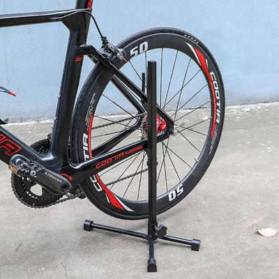 Universeller, flexibler Fahrrad-Display, Dreifach-Radnaben-Reparaturständer