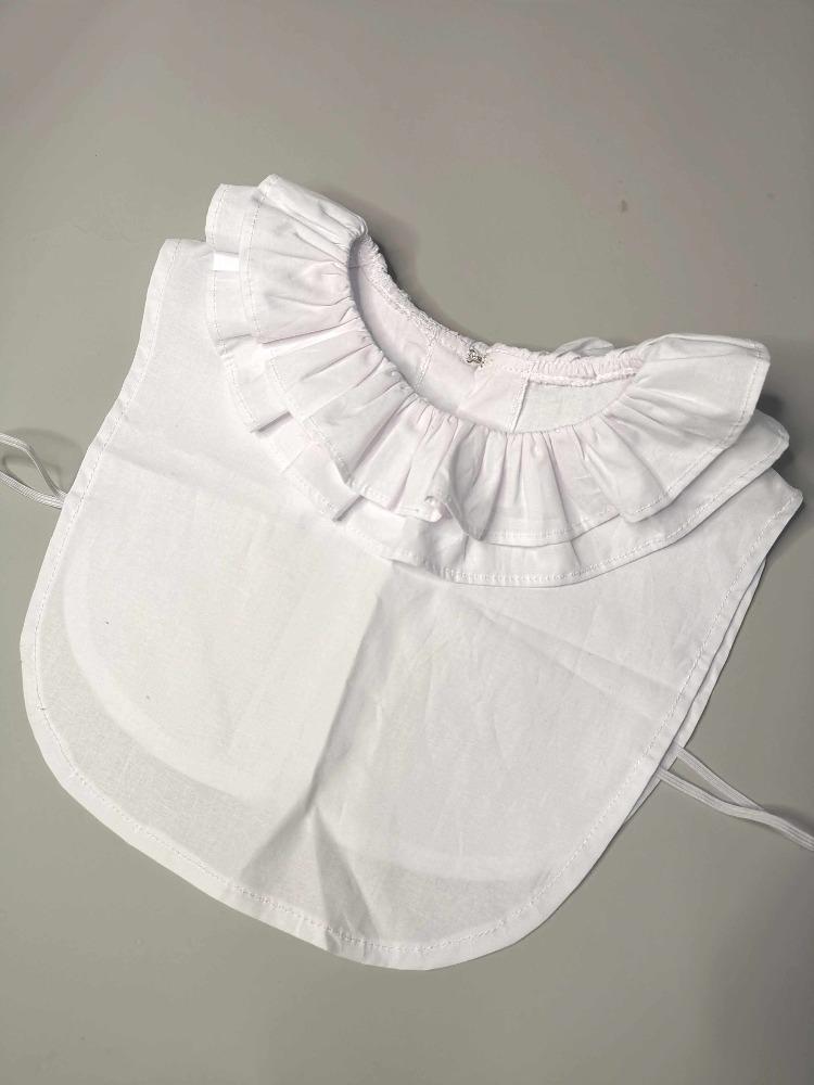 

Double-layer Ruffle Leaf Edge Fake Collar Cute Exaggerated Ruffle Leaf Edge White Black Fake Collars Versatile Shirt Collar белый