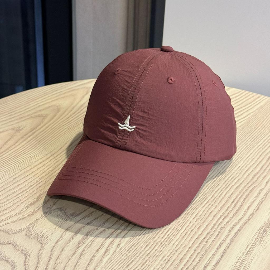 Light and Breathable Waterproof Quick-drying Baseball Cap for Women, Wide Brim for Spring and Autumn, Small Face, Deep Top, Versatile Cap for Men