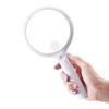 30x 60x Handlupe USB wiederaufladbar 20 LED-Leuchten Beleuchtetes Lese-Identifikationswerkzeug