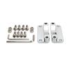 Chrome Front Fender Riser Spacer Bracket For Harley 00-13 Touring Road King Road Street Electra Glide FLHR FLHT 21" Wheel Chrome