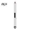 Portable Windproof Igniter 1 Set Electric Long Handle Double Safety Switch USB Charging for Camping Picnic Home Use Safe Ignition Device