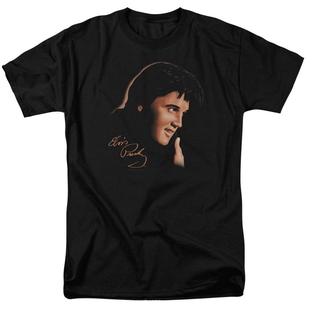 Elvis Presley - Warm Portrait - Unisex Short Sleeve Children s T-shirt - Black 100