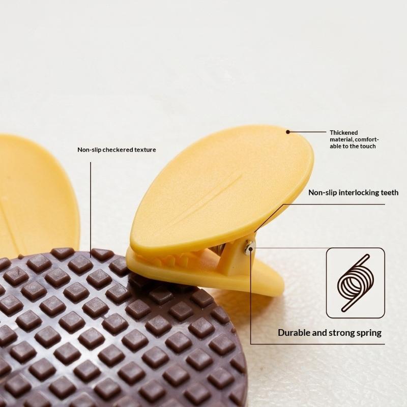 Sunflower Magnetic Fridge Magnet Seal Clip Petal Sealing Clip Magnetic Fridge Sticker Snack Clip, Flower Decoration