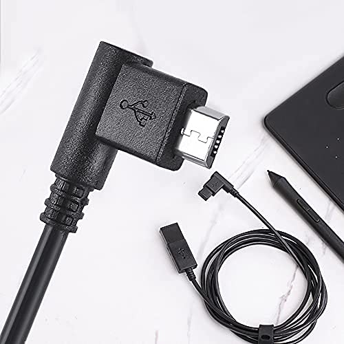 Sqrmueki Replacement Charging Cable for Wacom Intuos CTL480, CTL490, CTL690, CTH480, CTH490, CTH680, CTH690, and Wacom Bamboo CTL470, CTL