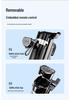 M1 Mini Selfie Stick: Compact, Retractable Stand with Bluetooth Remote & Anti-Shake for Live Streaming & Photography.