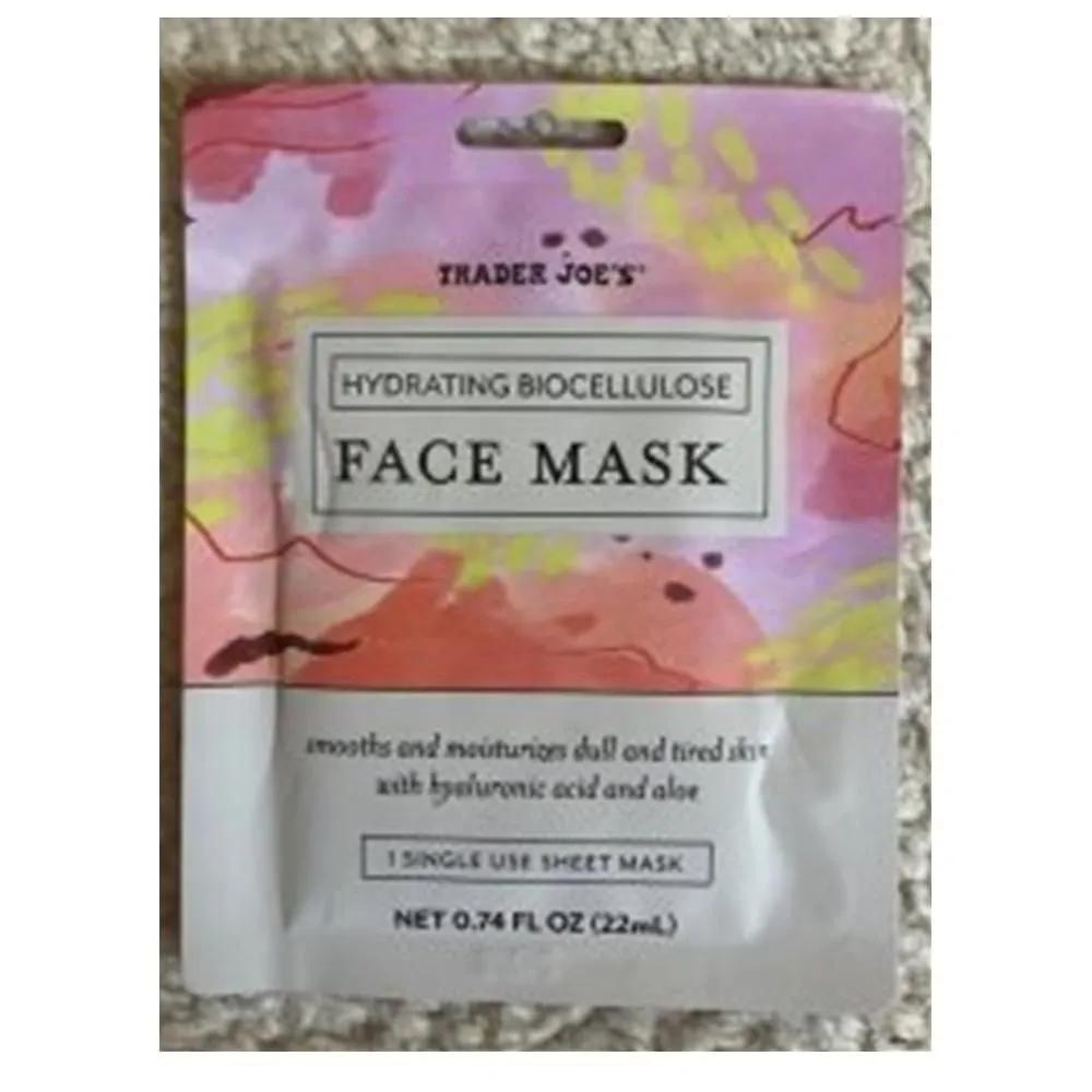 Trader Joe s Face Mask 2-Pack Hydrating Biocellulose