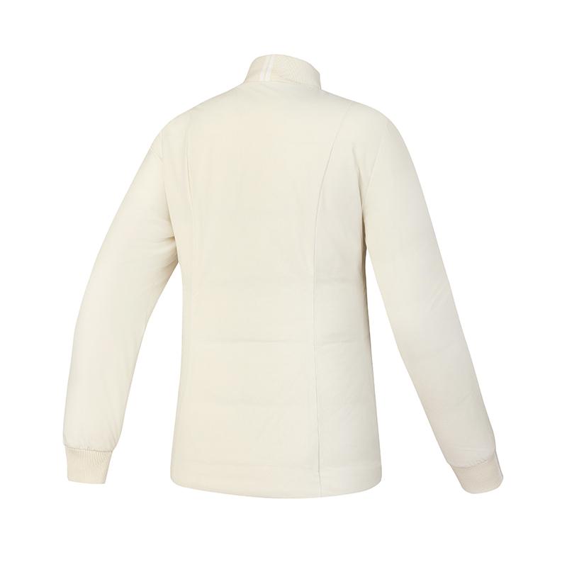 Fila Lightweight Warm And Comfortable Down Jacket Women Outerwear White A11W445915FIV