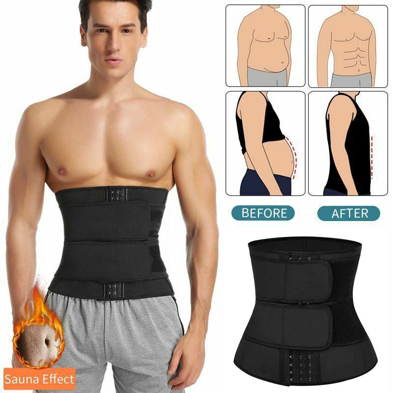 Waist Trainer Menwomen Cincher Trimmer Sweat Belt Fitness Body Shapewear Shaper