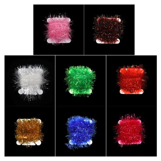 200CM Fly Fishing Lure Tying Thread Bass Trout Fly Bait Hook Tying Tinsel Line Spool Fly Tying Material Fishing Accessories