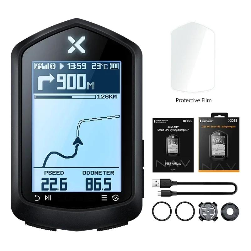 XOSS NAV Plus NAV+ Bike Computer GPS Bicycle Riding Cycling Map Route Navigation MTB Road Wireless Speedometer Odometer Vortex NAV