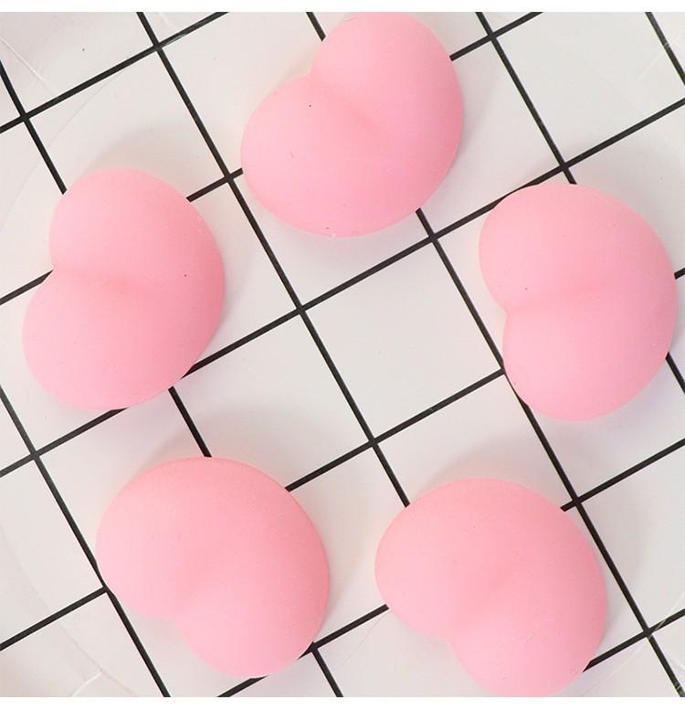 Shin-chan 3D Car Anti-collision Silicone Butt Stickers