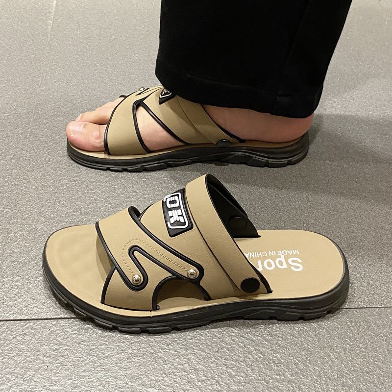 

Мужская летняя обувь, сандалии для отдыха на природе, повседневные сандалии, дышащая обувь для вождения 40