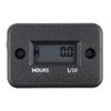 Heißer Motorrad Stunde Meter Mit Batterie LCD Digital Timer Mit Induktive Moto Timer Meter Zähler Tachometer-lehre Motor Werkzeug