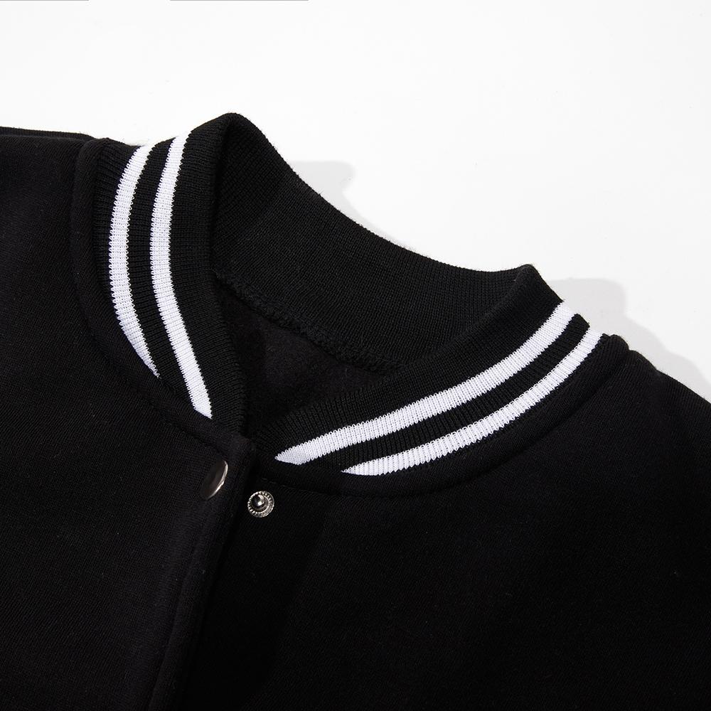New York Land Of Dreams Capital Of Liberly Baseball Jersey Men Retro Soft Coat Trendy American Jackets Autumn Fleece Men Top
