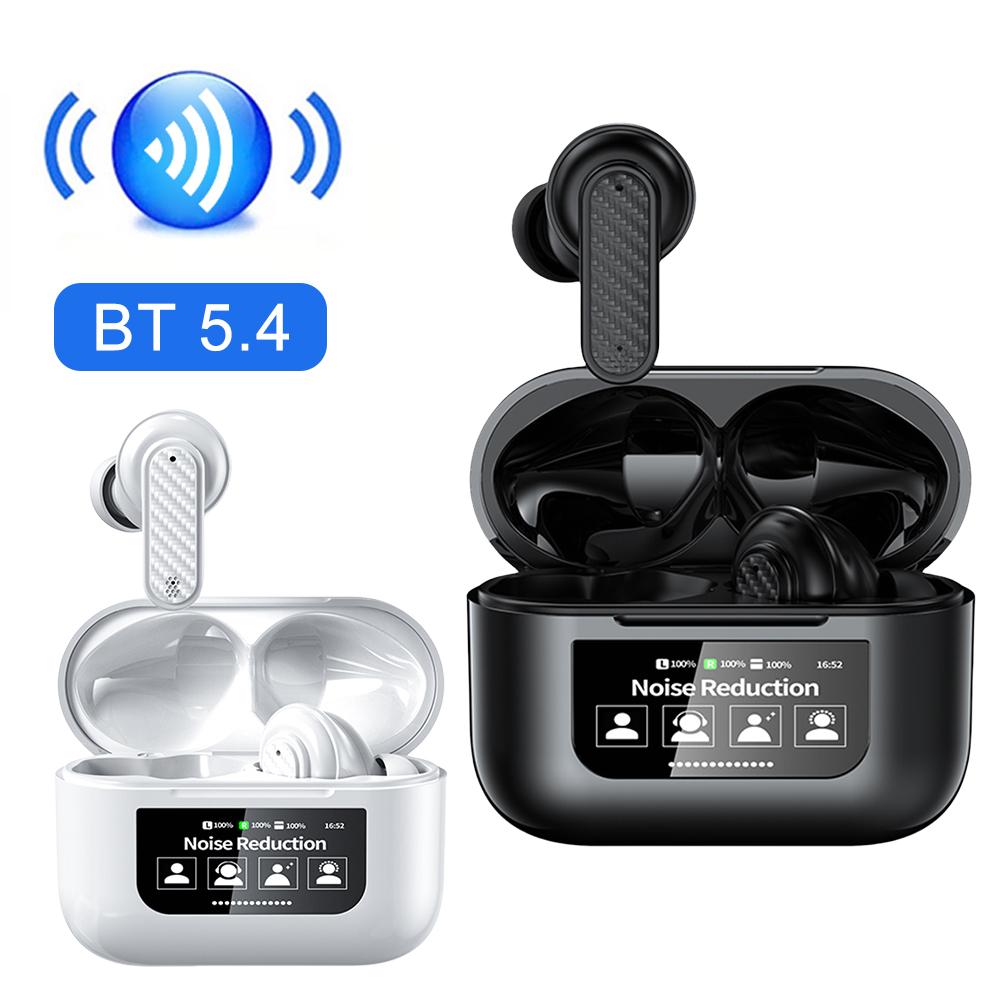 Wireless BT5.4 Real Time Translator Earbuds ANC Noise Cancelling 144 Languages Instant Translated Smart Voice Translator
