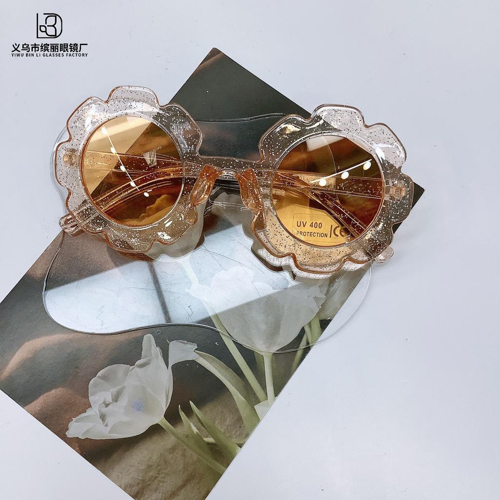 Children'S Sunglasses Travel Sunscreen Uv Protection Boys And Girls Sunglasses Trendy Children'S Glasses