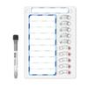 Chore Chart for Kids and Adults Sliding Morning Routine Chart Dry Erases Chore Chart Magnetic Checklist Board ADHD Tool