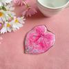 Turtle Leaf Acrylic Coasters Creative High Temperature Resistant Anti-scald Mats Home Simple Non-slip Heat Insulation Coaster