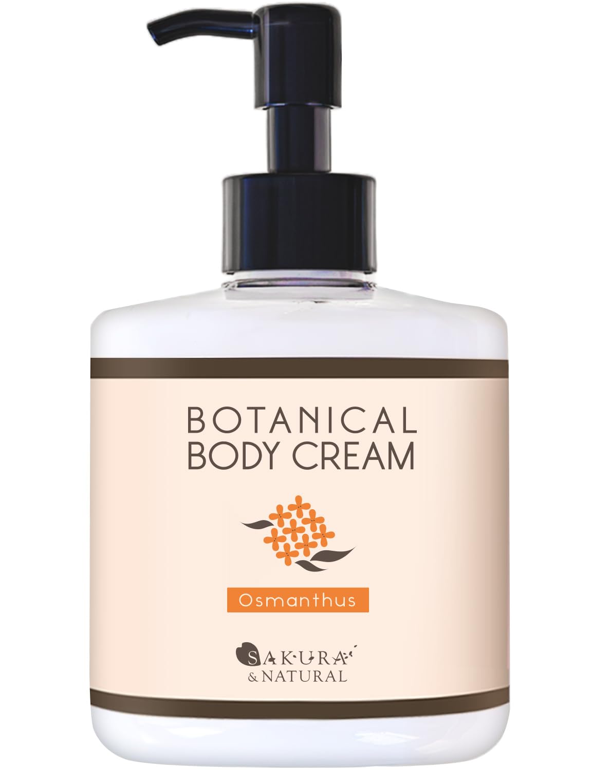 

SAKURA NATURAL Османтус Увлажняющий для тела Руки Сладкий для Сухой Увлажняющий & Крем, Крем, Османтус, Кожа, Без добавок,