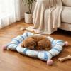 Double-Sided Ice Silk Pet Bed Wear-Resistant Dog Sleeping Mat Cute Pet Cooling Mat  Hot Weather