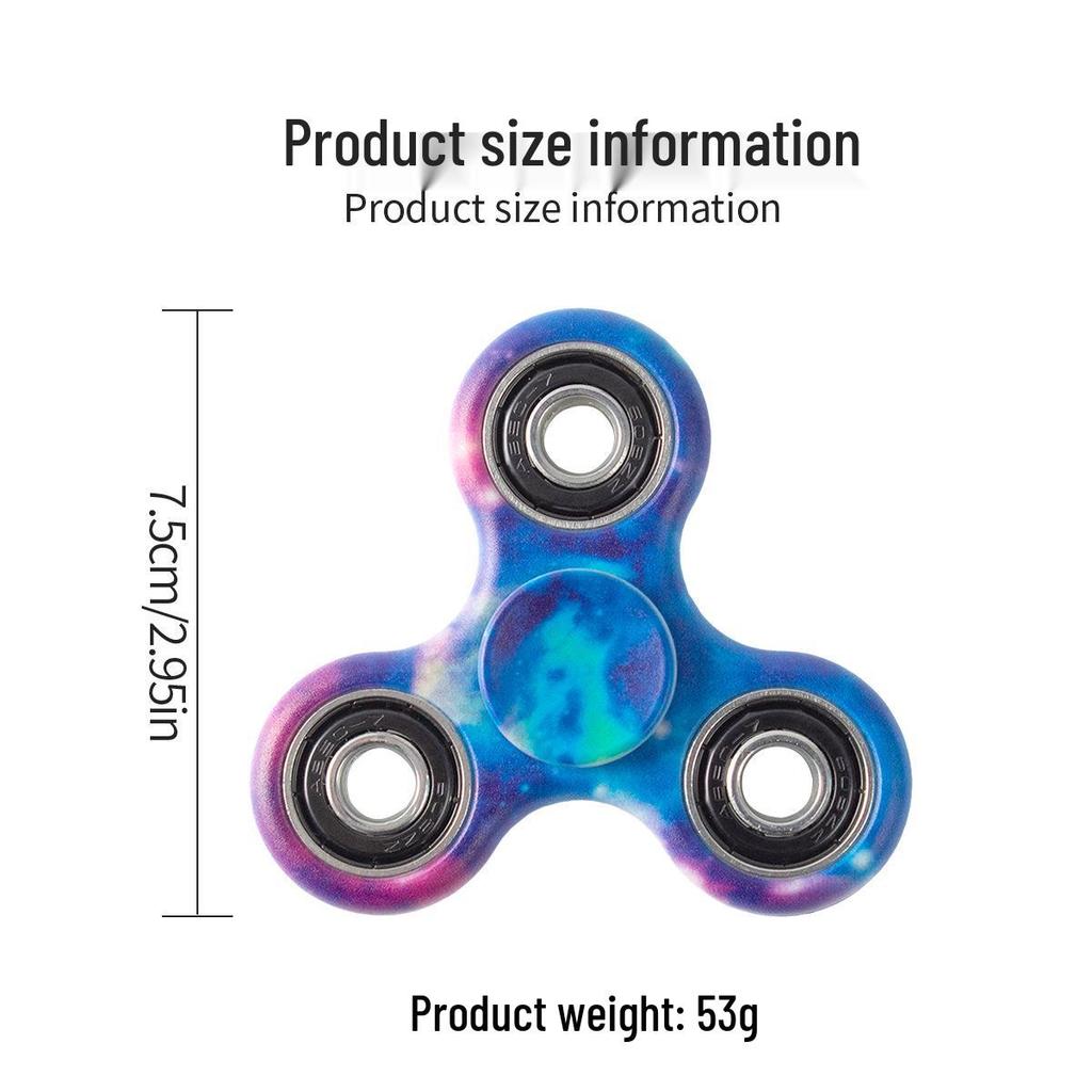 Colorful Fingertip Spinner Decompression Toy - Hand Spinner for Stress Relief and Fun