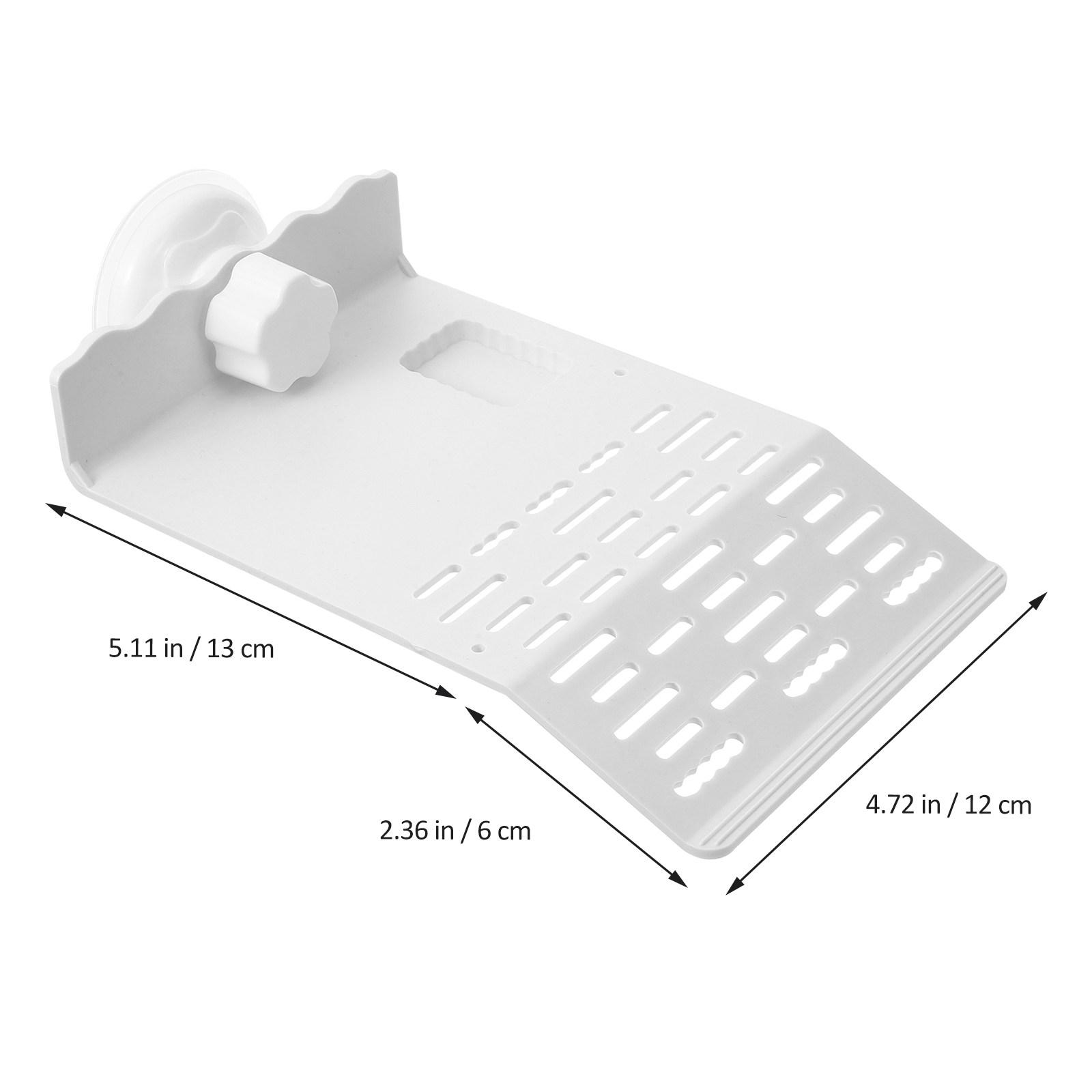 

Plastic Turtle Basking Platform Suction Cup Design Floating Resting Terrace Multi-Function Turtle Ramp Aquarium Leaf Habitat білий
