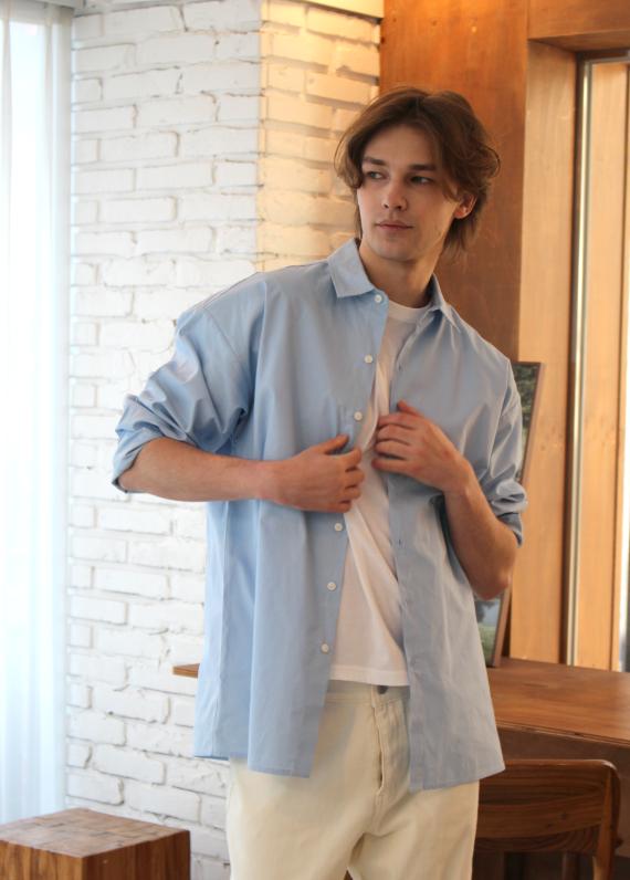 Play Monster Men S Oversized Shirt Sora/Free