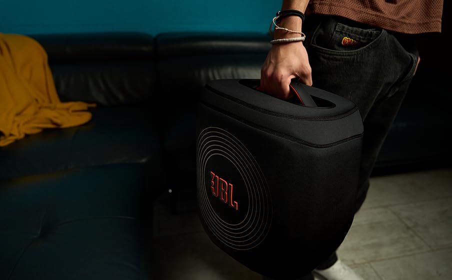 JBL PartyCover Encore 2 - Protective Cover for JBL PartyBox Encore 2 and Encore Essential 2 Speakers (Black)