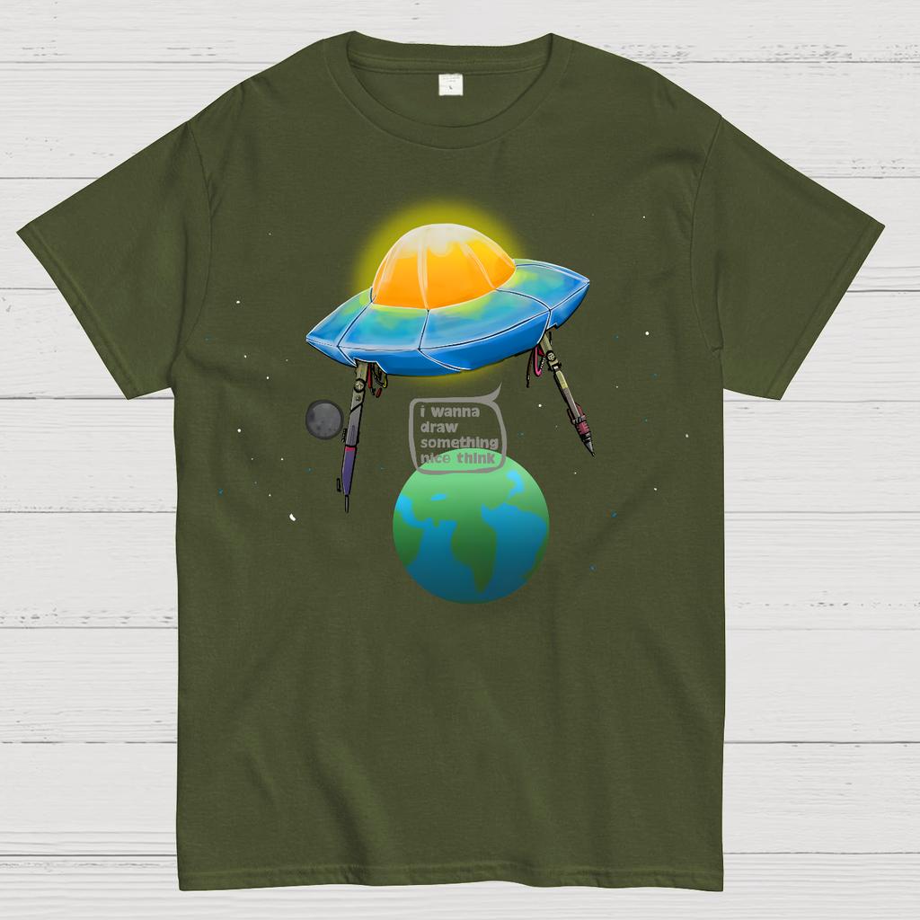 UFO Cotton Summer Casual Cool Loose T-Shirt
