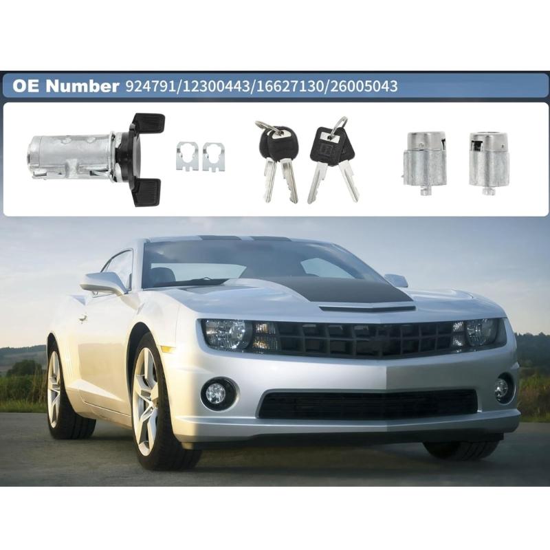 Ignition Switches Door Lock Cylinder 924-791 12300443 D1414B 701400 for 1987-1993 Auto Accessories Easy Installation