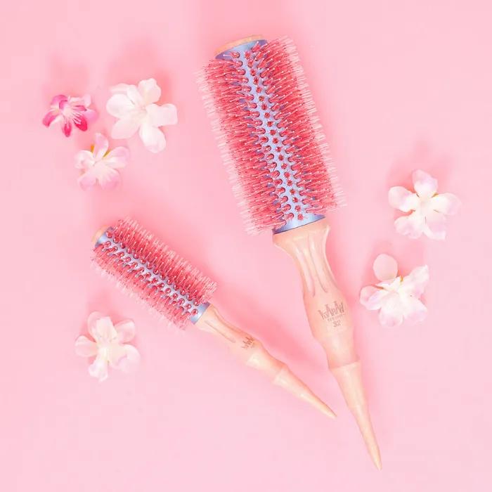 Atara Cherry Blossom Mini Rollbit King Roll Donmo Hair Roll Brush