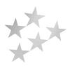 50PCS Glitter Star Paper Cutouts Double Sided Stars Decoration Cutouts Paper Wall Decor for