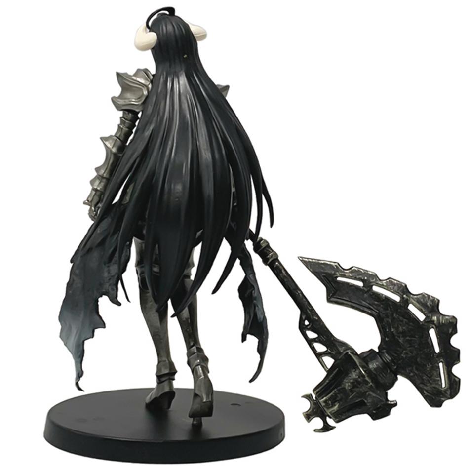 2pcs Anime Overlord Figure Albedo Party Dress Series Action Figure Figurine PVC Desktop Decoration Collection Model Toy Gift