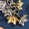 Schlüsselanhänger Anhänger Glockenblumen Design Schlüsselanhänger mit glänzenden Metallschnallen Karabinerhaken Taschen Schlüssel Koffer Geschenk Zubehör