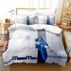 Mega Man X DiVE Bedding Set Single Twin Full Queen King Size Bed Set Adult Boys Bedroom Duvet Cover Sets 3D Anime Bed Set
