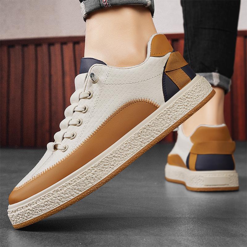 Lato Nowe Męskie Buty Sportowe Casual Modne Buty Deskorolkowe Wygodne Outdoor Nie Podrażniające Wszechstronne i Łatwe w Noszeniu